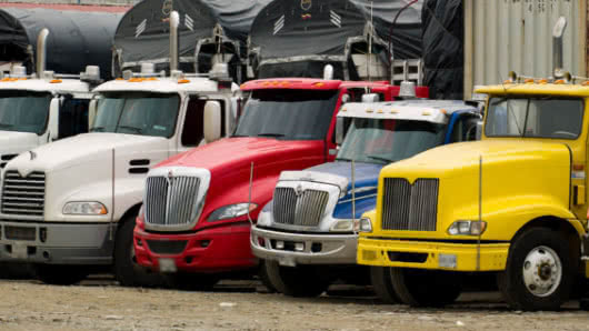Camioneros de Boyacá se unieron al paro nacional