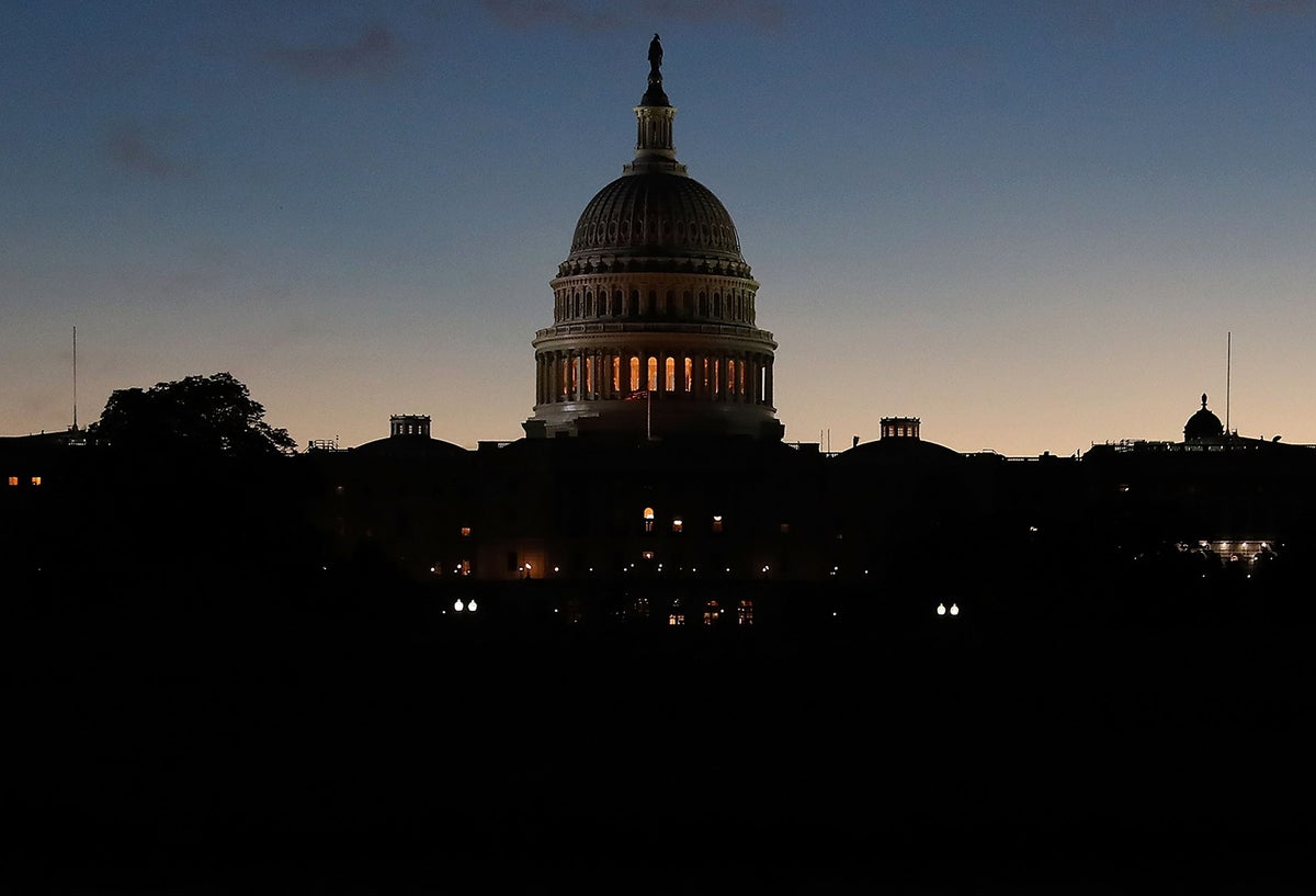 El Capitolio, en Washington, el edificio que alberga las dos cámaras del Congreso de los Estados Unidos