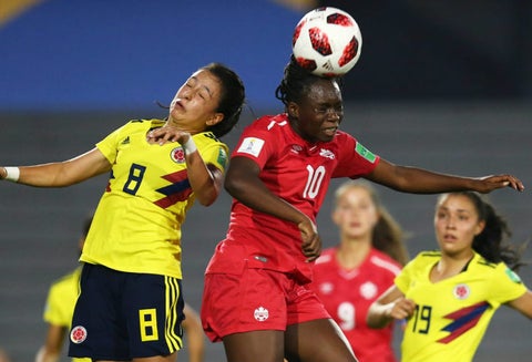 Colombia perdió con Canadá