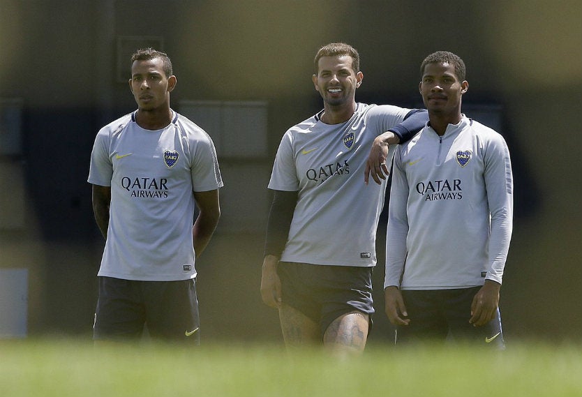 Colombianos en Boca