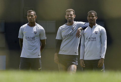 Colombianos en Boca