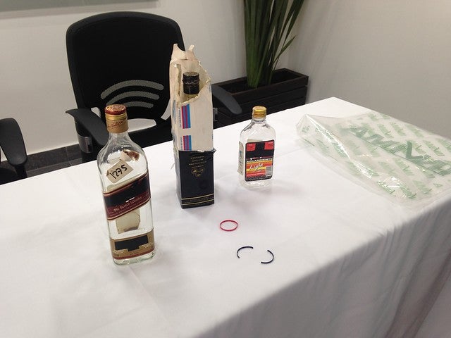 Licor adulterado