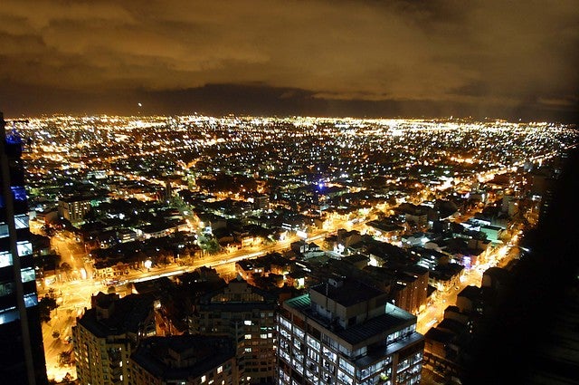 Panorámica de Bogotá