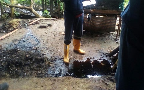 La emergencia fue atendida por operarios de Ecopetrol.