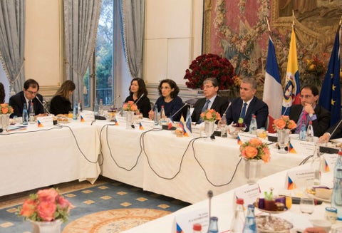Iván Duque en Francia