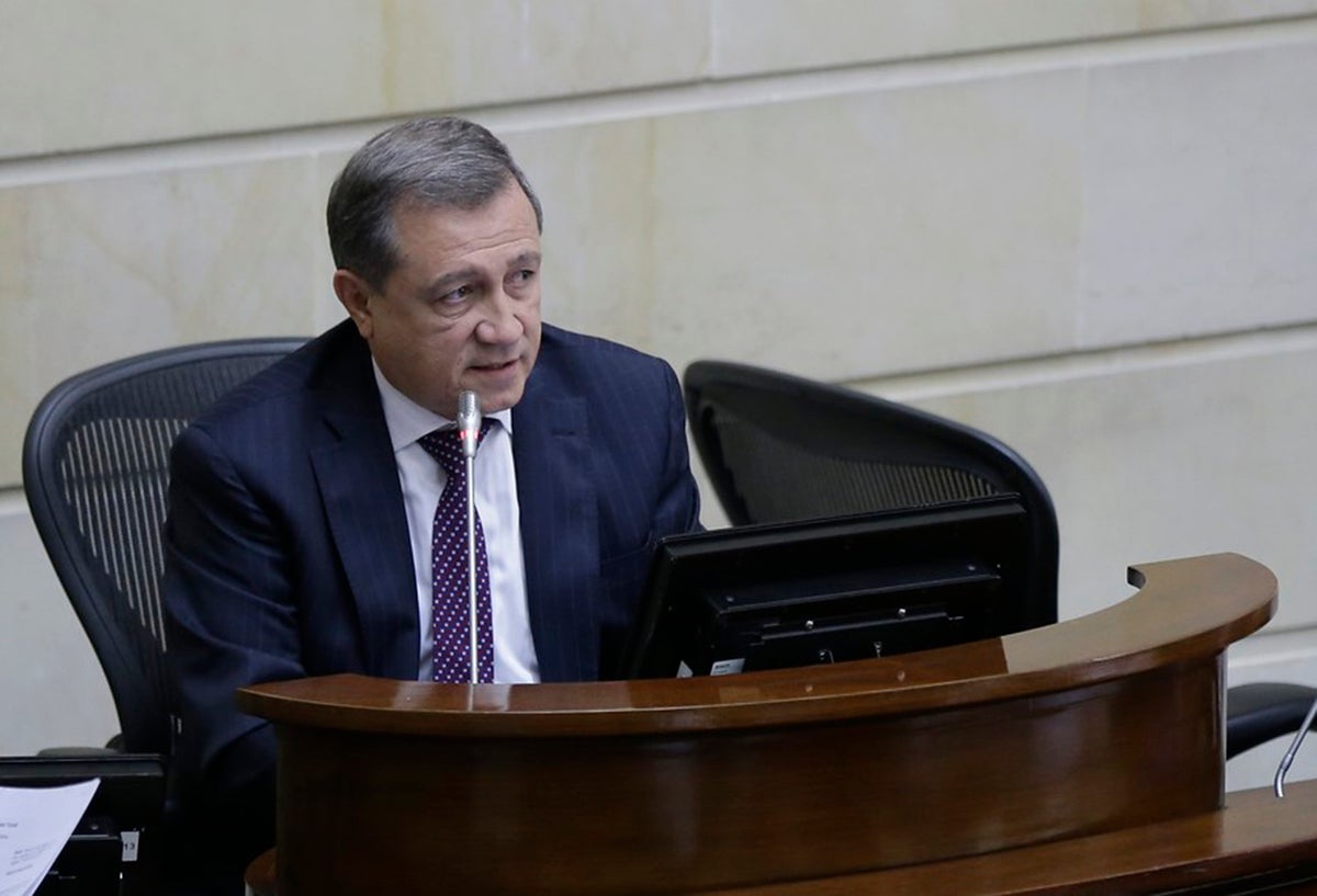 Ernesto Macías, presidente del Congreso
