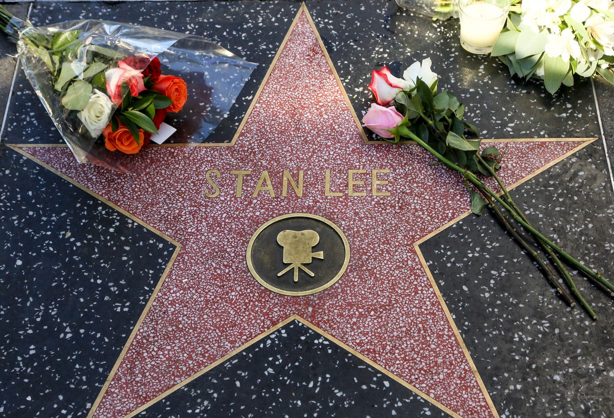 Estrella de Stan Lee en el Paseo de la Fama de Hollywood