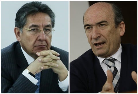 Néstor Humberto Martínez y Jorge Enrique Pizano