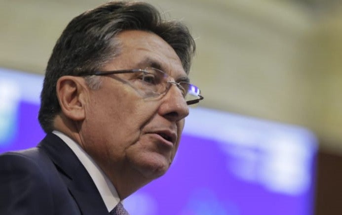 Fiscal Néstor Humberto Martínez en el Congreso