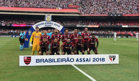 Formación de Flamengo