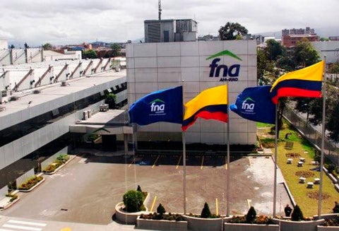 La sede en Bogotá del Fondo Nacional del Ahorro
