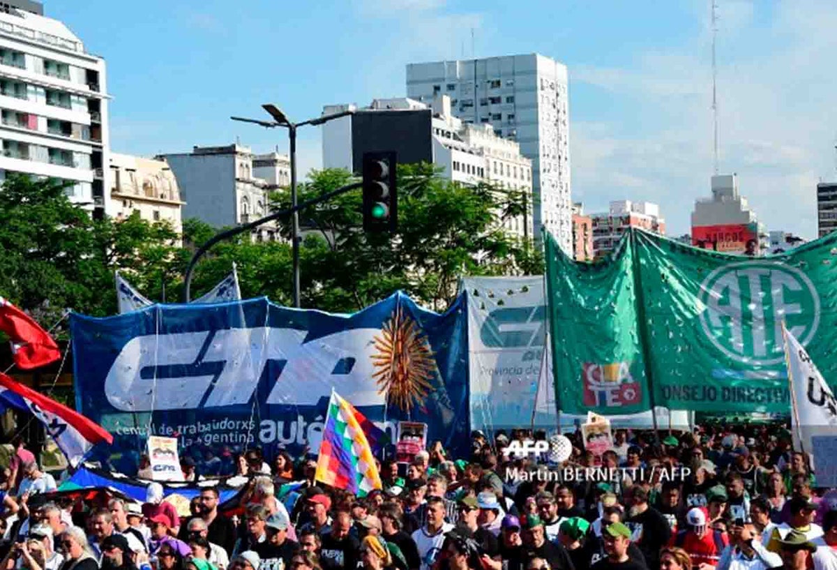 Marchas en Buenos Aires en el marco del G 20