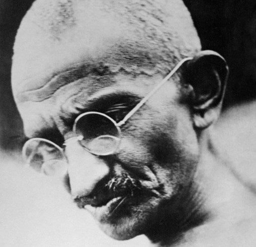 Mahatma Gandhi fue un activista y pacifista de India.