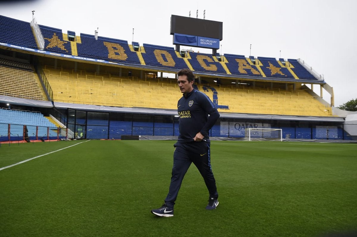 Guillermo Barros Schelotto, técnico de Boca Juniors