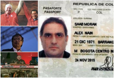 El diputado Rafael Ramírez, el senador Gustavo Petro y el empresario barranquillero Alex Saab