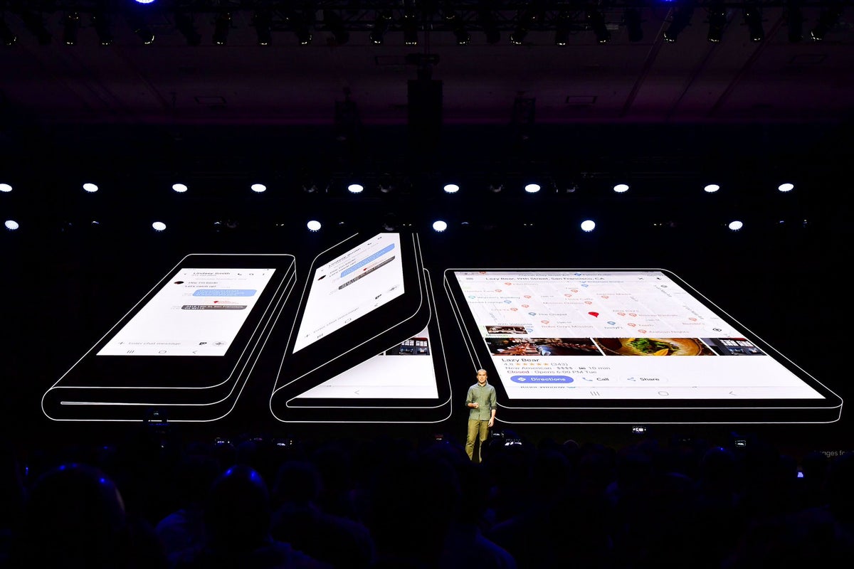 Infinity flex, pantalla plegable de Samsung