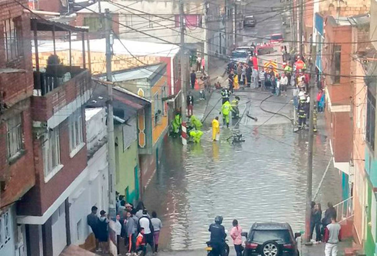 Habitantes del barrio las Mercedes fueron afectados por las inundaciones