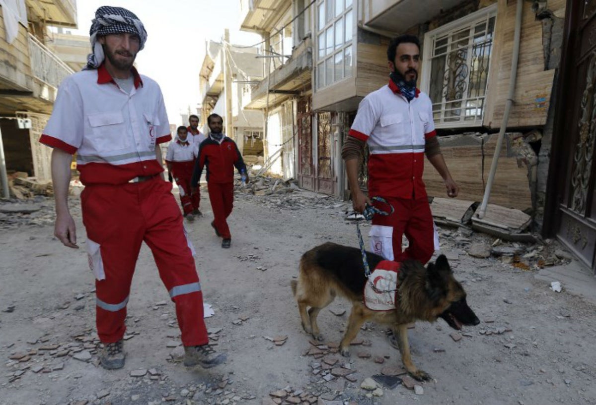 Terremoto en Irán