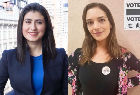 Jessica Ramos y Julia Salazar, colombianas que entran a la asamblea de Nueva York