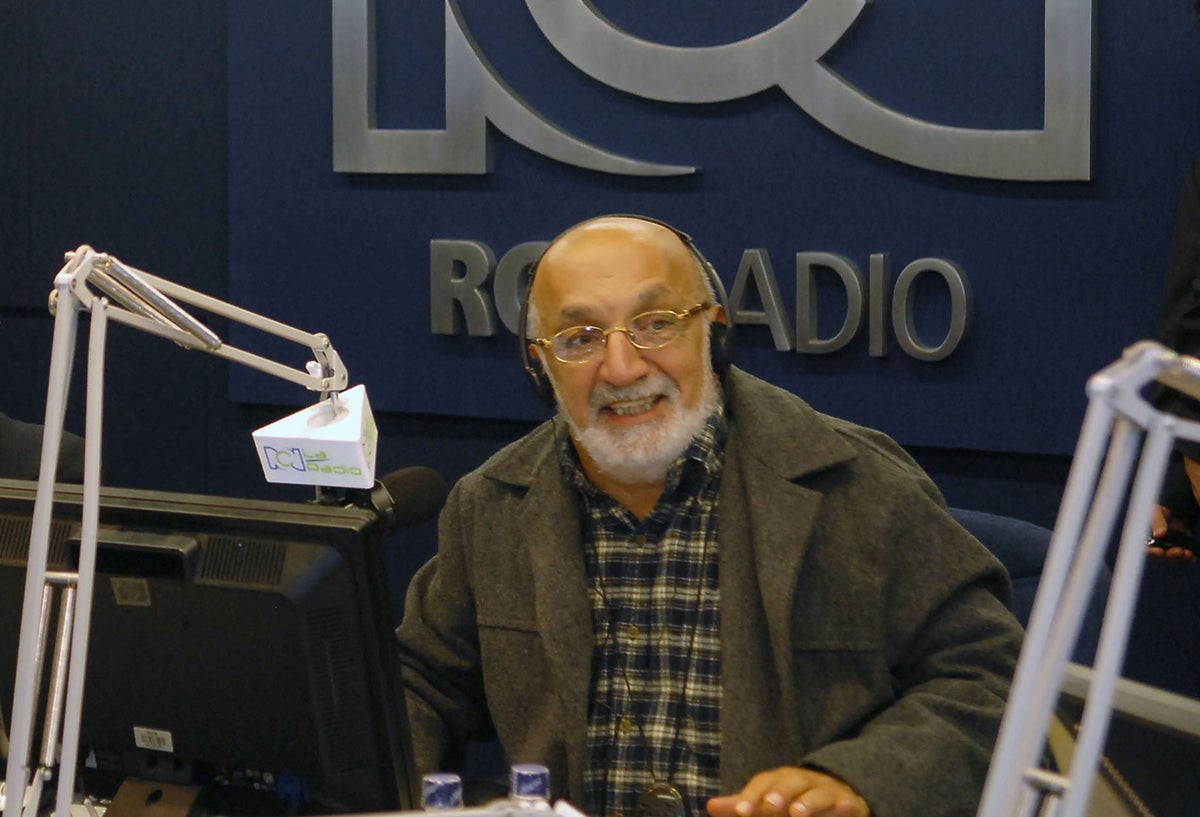 Juan Gossaín, exdirector de RCN Radio, en Bogotá