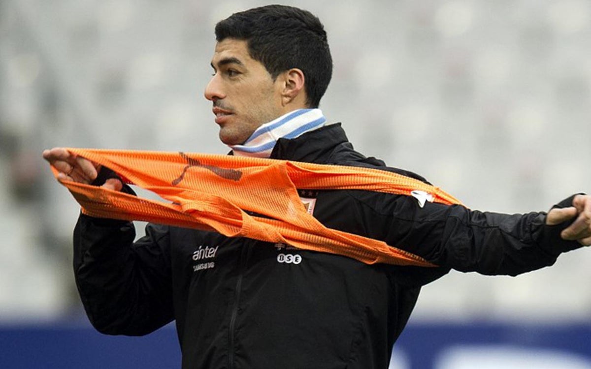 Luis Suárez, delantero uruguayo