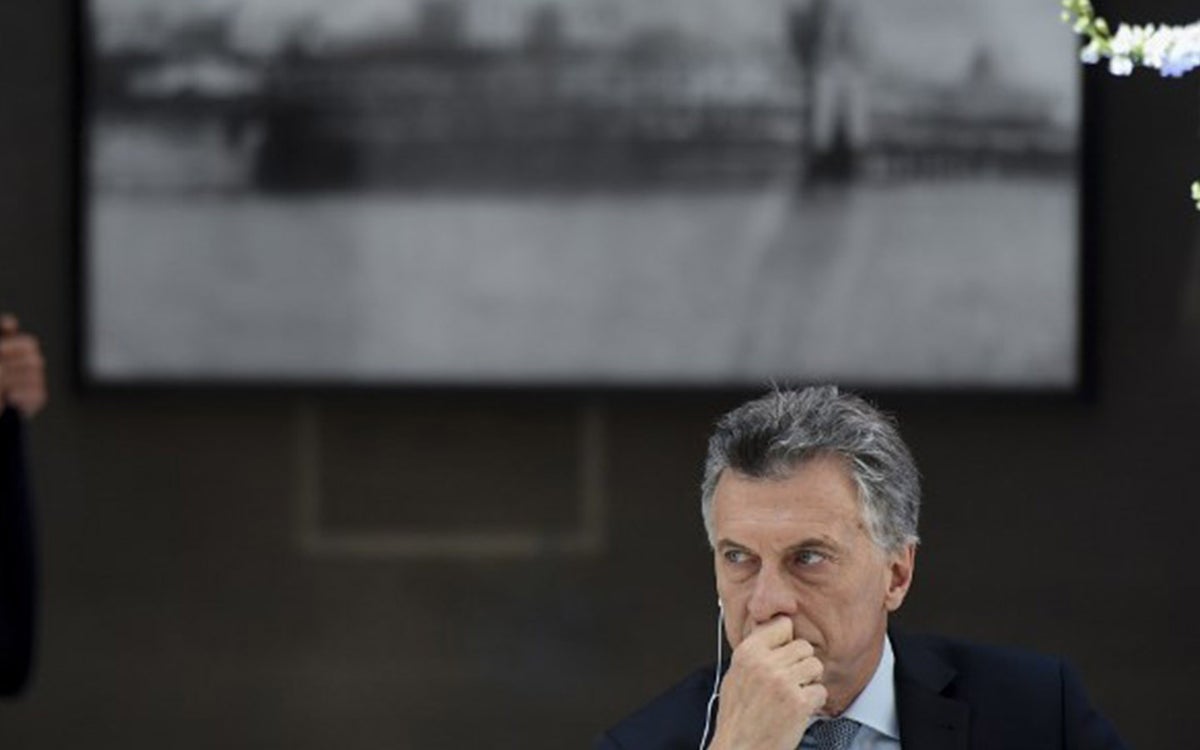 Mauricio Macri, presidente de Argentina.