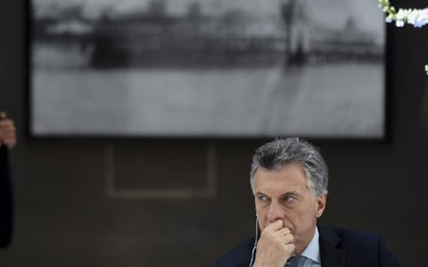 Mauricio Macri, presidente de Argentina.
