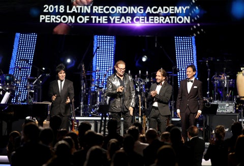 Maná recibe el premio a 'Persona del Año' en los Latin Grammy