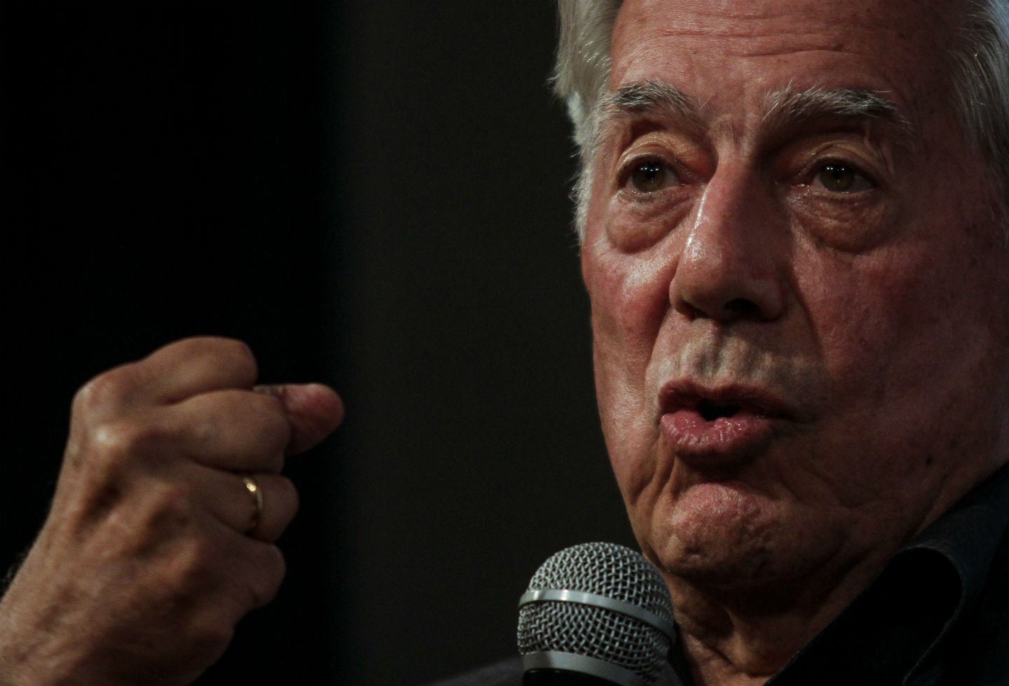 El escritor peruano Mario Vargas Llosa.