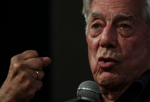 El escritor peruano Mario Vargas Llosa.