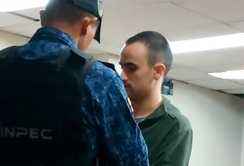 Mateo Gutiérrez, estudiante absuelto