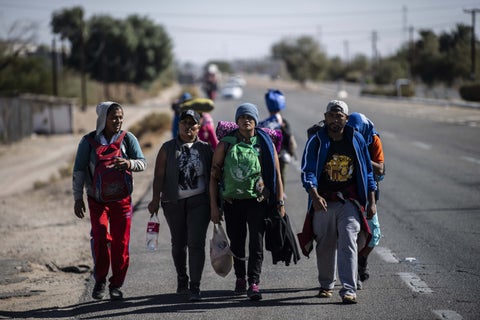 Los migrantes en México tiene en líos a Baja California