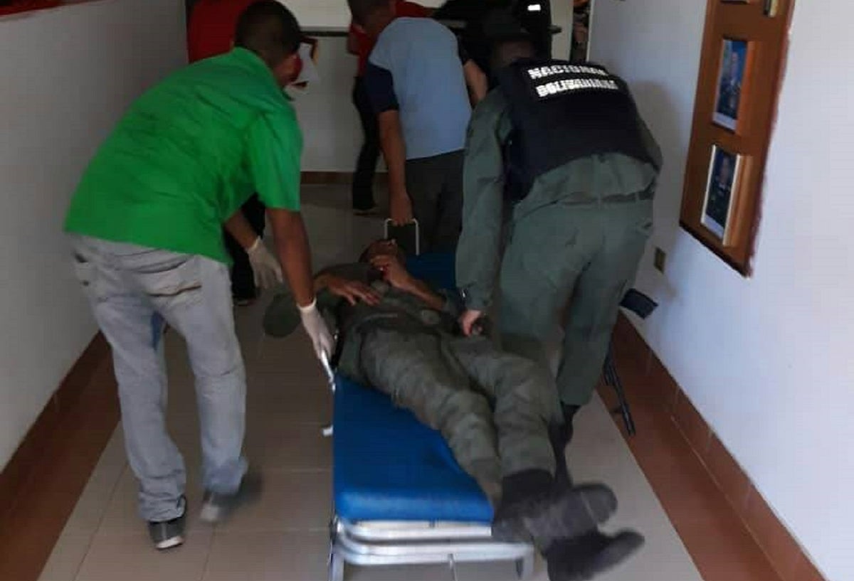 Militares venezolanos