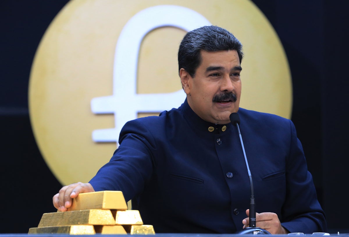 Nicolás Maduro, presidente de Venezuela, el 22 de marzo de 2018 en Caracas
