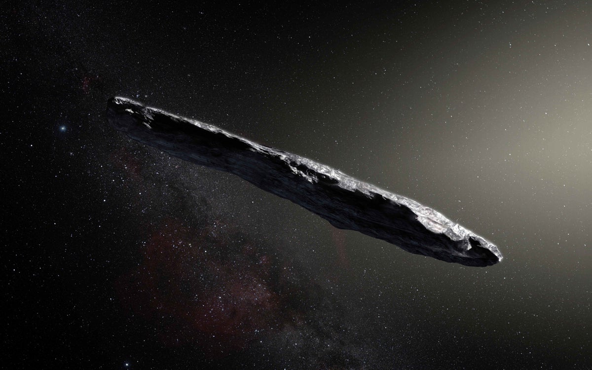 Oumuamua, el objeto hallado en el Sistema Solar