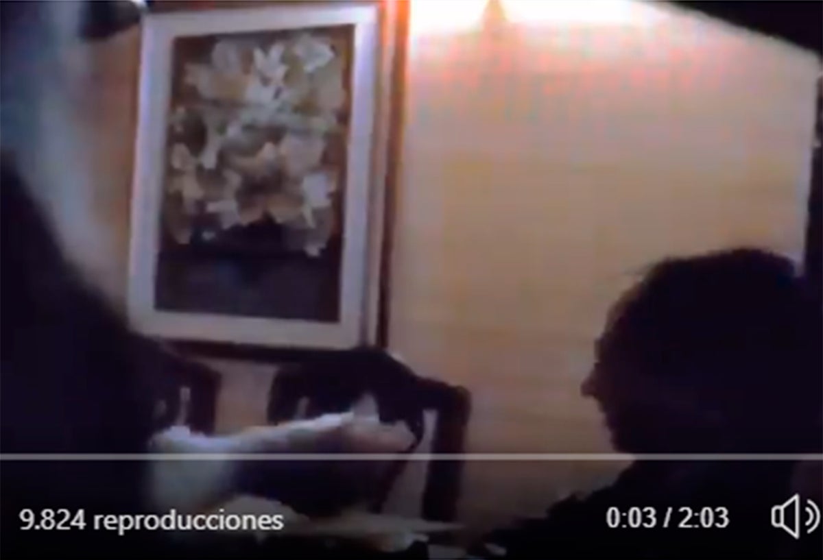 Gustavo Petro en el video publicado por Paloma Valencia