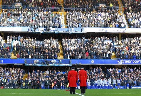 El denominado remembrance day en el Chelsea vs Everton