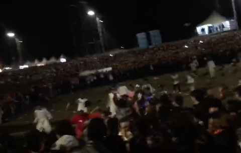 Un hombre con machete alteró Salsa al Parque 2018