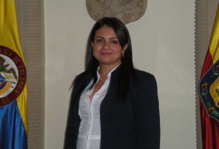 Sandra Milena Rodríguez Amarillo ex alcaldesa de Tunjuelito