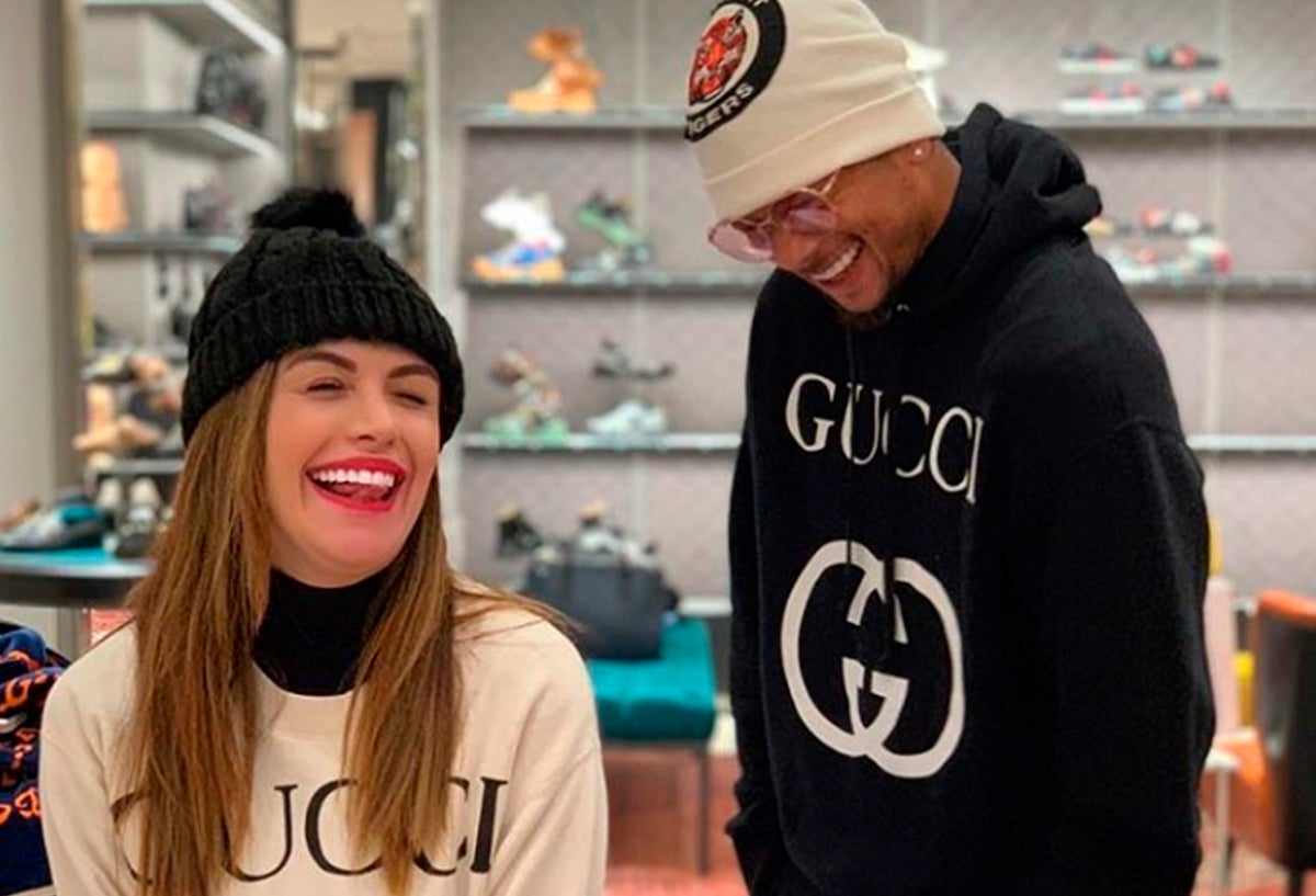 Sara Uribe y Freddy Guarín
