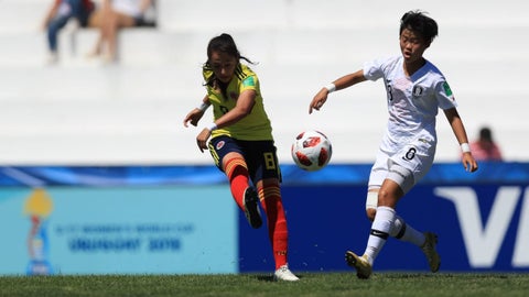 Selección Colombia Femenina empató ante Corea del Sur /@FIFAcom