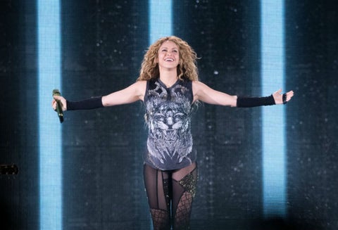 Shakira en su gira El Dorado World Tour