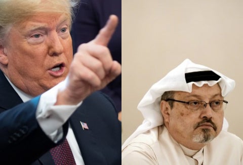 Trump Dice que príncipe saudí "podría" haber sabido del asesinato de Khashoggi.
