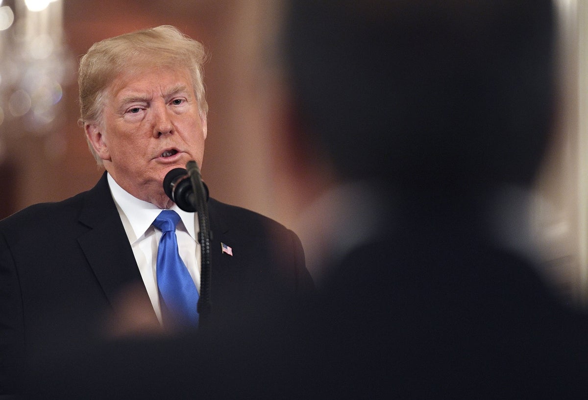 Donald Trump también habló de la frontera con México.