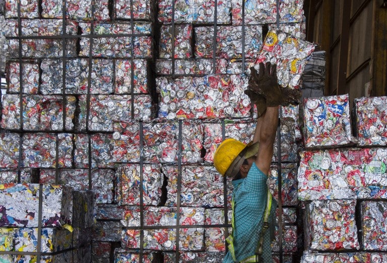 Bodega de reciclaje