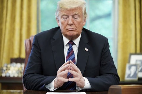 El presidente de Estados Unidos, Donald Trump