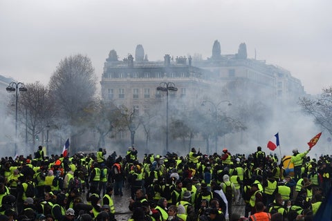 Francia protesta chalecos amarillos