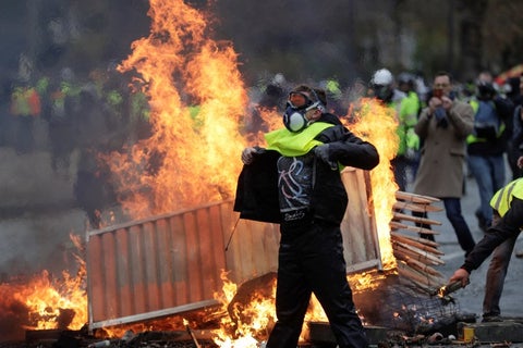 Francia protesta chalecos amarillos