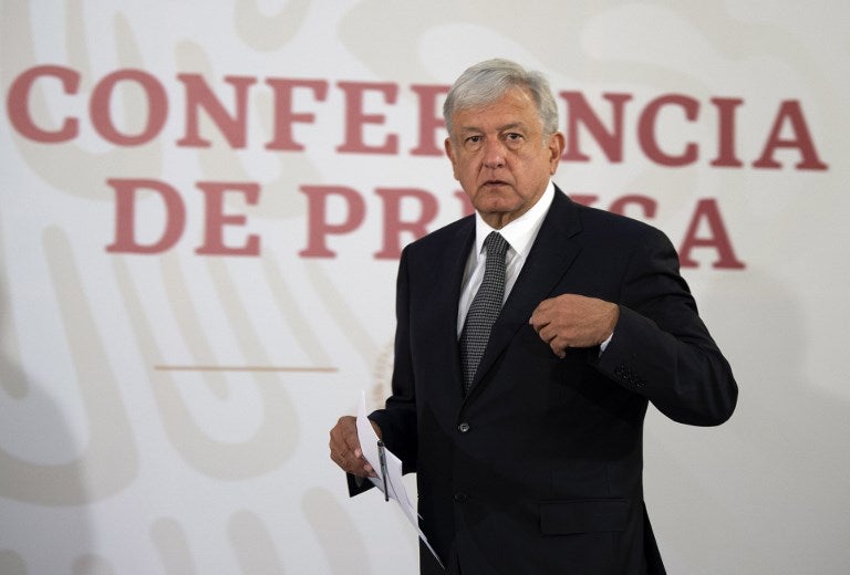 Andrés Manuel López Obrador, presidente de México