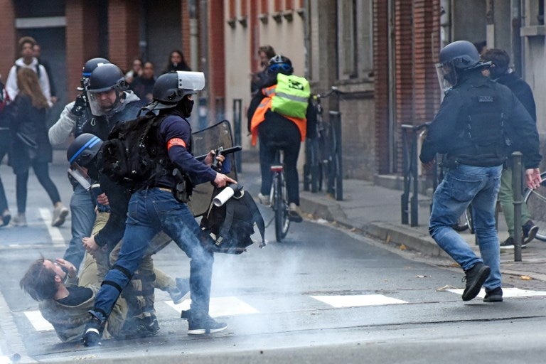 Protestas Francia